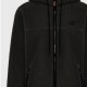 FUNKY BUDDHA FBM012-056-06 BLACK Ζακέτα Fleece με Κουκούλα 