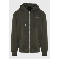 FUNKY BUDDHA FBM012-001-06 FOREST NIGHT Ανδρική φούτερ ζακέτα με κουκούλα