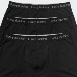 FUNKY BUDDHA FBM013-088-10 BLACK Ανδρικά Μποξεράκια 3Pack 
