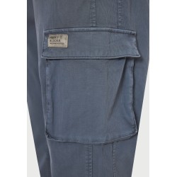 FUNKY BUDDHA FBM013-032-02 DUSTY BLUE Ανδρικό cargo παντελόνι