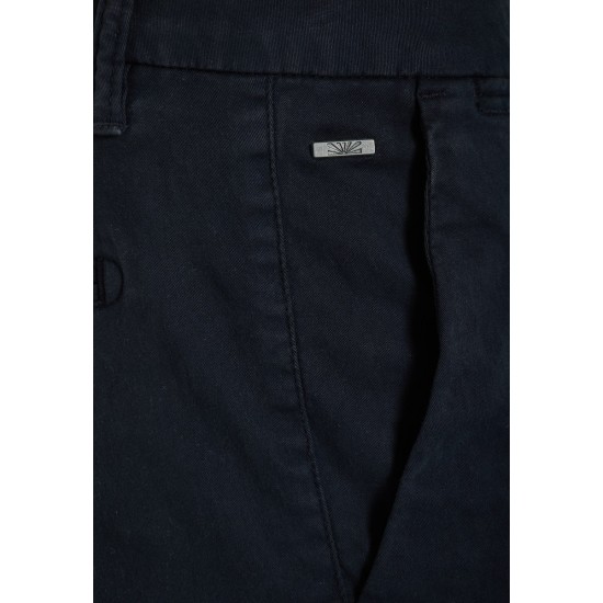 FUNKY BUDDHA FBM013-001-02 NAVY Παντελόνι Chino σε Κανονική 