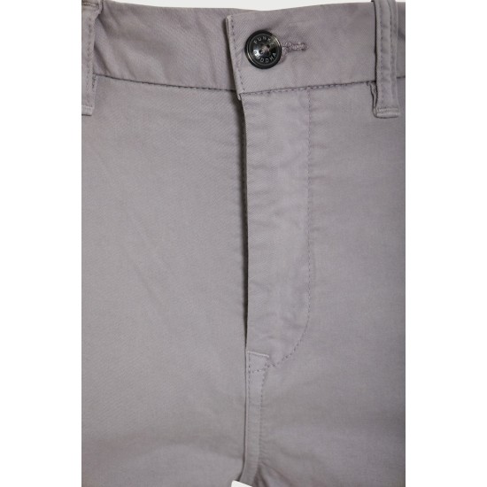 FUNKY BUDDHA FBM013-001-02 GREY Παντελόνι Chino σε Κανονική 