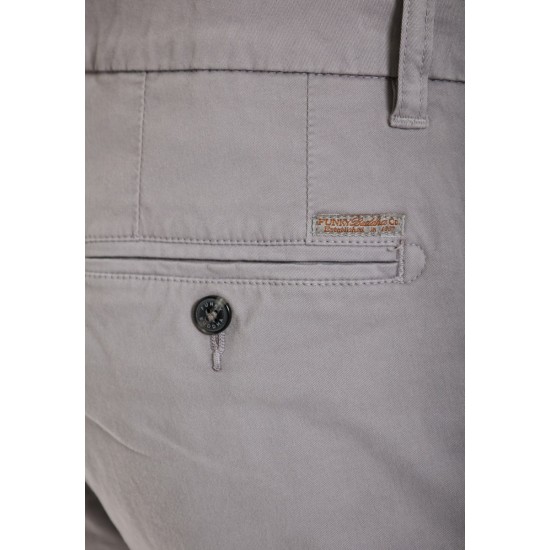FUNKY BUDDHA FBM013-001-02 GREY Παντελόνι Chino σε Κανονική 