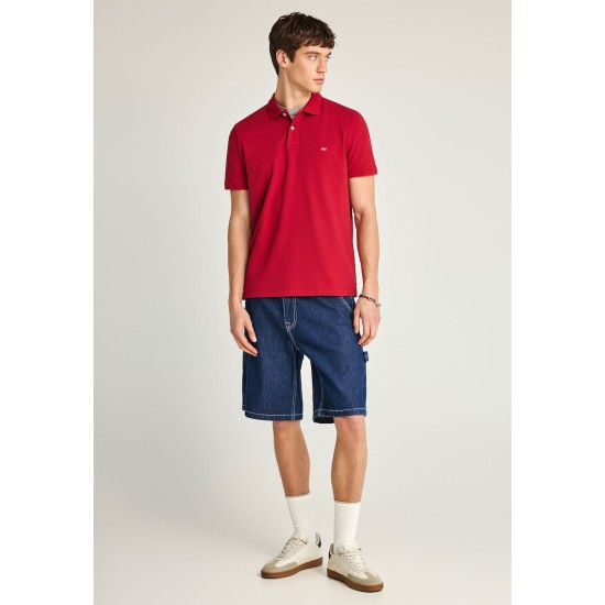 Funky Buddha Ανδρική Μπλούζα Polo FBM013-001-11 BAKED APPLE