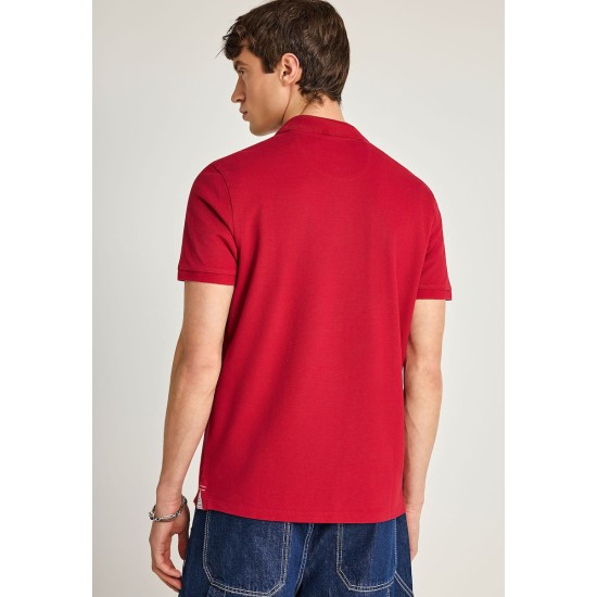 Funky Buddha Ανδρική Μπλούζα Polo FBM013-001-11 BAKED APPLE