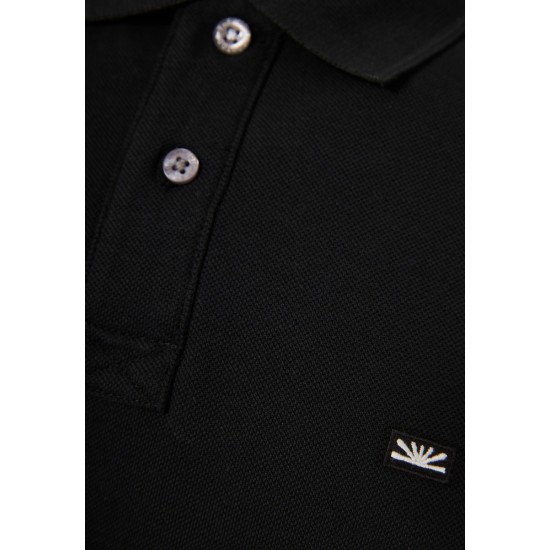Funky Buddha Ανδρική Μπλούζα Polo FBM013-001-11 BLACK