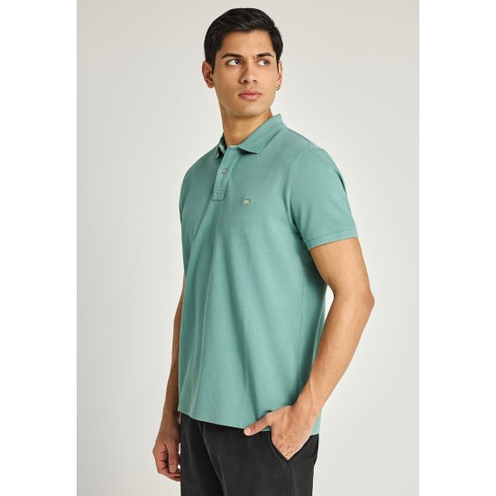 Funky Buddha Ανδρική Μπλούζα Polo FBM013-001-11 GREEN LAKE