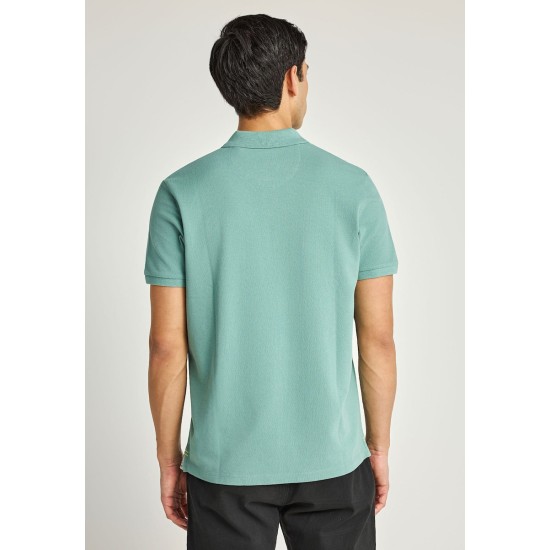 Funky Buddha Ανδρική Μπλούζα Polo FBM013-001-11 GREEN LAKE