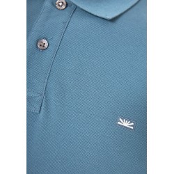 Funky Buddha Ανδρική Μπλούζα Polo FBM013-001-11 BLUE HEAVEN