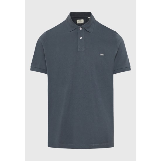 Funky Buddha Ανδρική Μπλούζα Polo FBM013-001-11 DK GREY