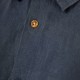FUNKY BUDDHA FBM013-001-05 DK GREY Essential λινό πουκάμισο