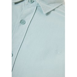 FUNKY BUDDHA FBM013-051-05 MINERAL BLUE Ανδρικό πουκάμισο από βαμβάκι