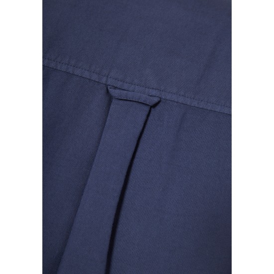 FUNKY BUDDHA FBM013-051-05 INDIGO Ανδρικό πουκάμισο από βαμβάκι