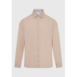 FUNKY BUDDHA FBM013-001-05 FOG Essential λινό πουκάμισο