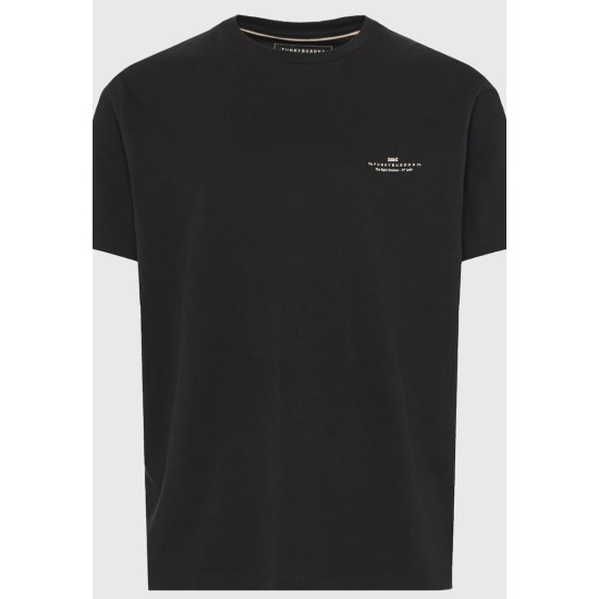 FUNKY BUDDHA FBM013-001-04 BLACK  T-SHIRT