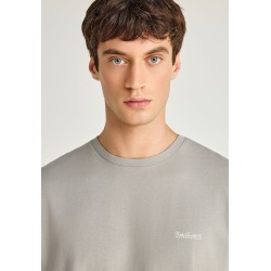 FUNKY BUDDHA FBM013-001-04 GREY T-SHIRT