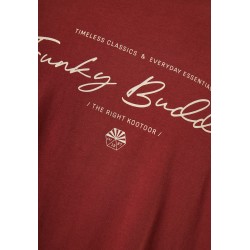 FUNKY BUDDHA FBM013-022-04 HENNA BROWN T-SHIRT