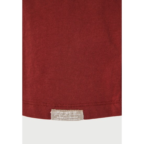 FUNKY BUDDHA FBM013-022-04 HENNA BROWN T-SHIRT