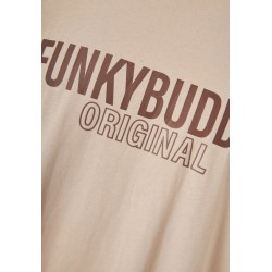 FUNKY BUDDHA FBM013-032-04 FOG T-shirt με τύπωμα στο στήθος