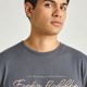 FUNKY BUDDHA FBM013-022-04 DK GREY T-SHIRT