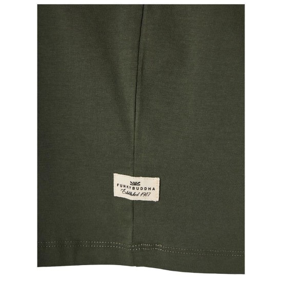 FUNKY BUDDHA FBM013-001-04 DEEP FOREST T-SHIRT
