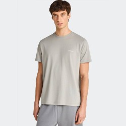 FUNKY BUDDHA FBM013-001-04 GREY T-SHIRT