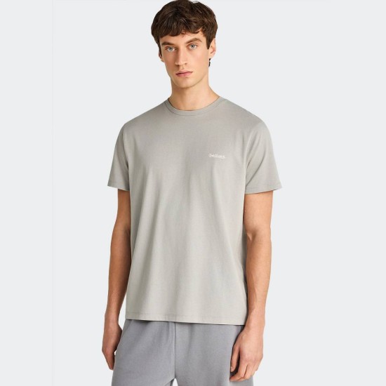 FUNKY BUDDHA FBM013-001-04 GREY T-SHIRT