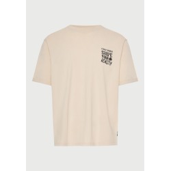 FUNKY BUDDHA FBM013-049-04 CLOUD CREAM T-SHIRT