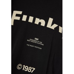 FUNKY BUDDHA FBM013-029-04 BLACK T-SHIRT