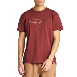 FUNKY BUDDHA FBM013-022-04 HENNA BROWN T-SHIRT