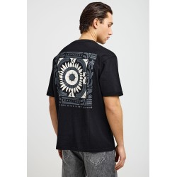 FUNKY BUDDHA FBM013-050-04 BLACK T-SHIRT