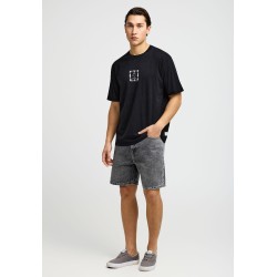 FUNKY BUDDHA FBM013-050-04 BLACK T-SHIRT