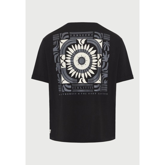 FUNKY BUDDHA FBM013-050-04 BLACK T-SHIRT