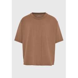 FUNKY BUDDHA FBM013-008-04 WOOD Ανδρικό oversized t-shirt από βαμβάκι 