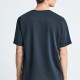 FUNKY BUDDHA FBM013-006-04 BLACK Ανδρικό relaxed t-shirt από βαμβάκι 