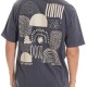 FUNKY BUDDHA FBM013-049-04 ANTHRACITE T-SHIRT