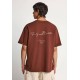 FUNKY BUDDHA FBM013-013-04 BRUNETTE Ανδρικό βαμβακερό t-shirt με τύπωμα