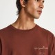 FUNKY BUDDHA FBM013-013-04 BRUNETTE Ανδρικό βαμβακερό t-shirt με τύπωμα