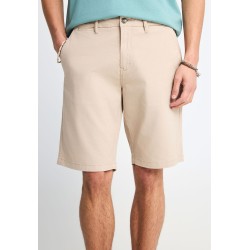 FUNKY BUDDHA FBM013-001-03 GREIGE CHINO ΒΕΡΜΟΥΔΑ