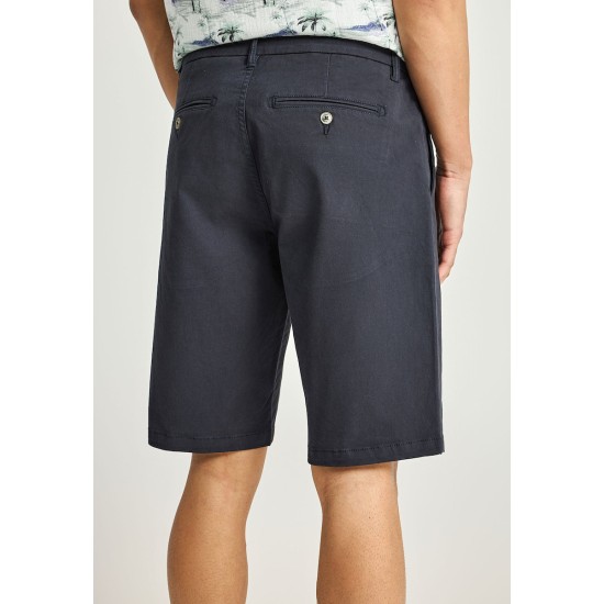 FUNKY BUDDHA FBM013-001-03 NAVY CHINO ΒΕΡΜΟΥΔΑ