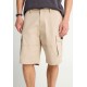 FUNKY BUDDHA FBM013-030-03 GREIGE Ανδρική cargo βερμούδα 