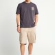 FUNKY BUDDHA FBM013-030-03 GREIGE Ανδρική cargo βερμούδα 