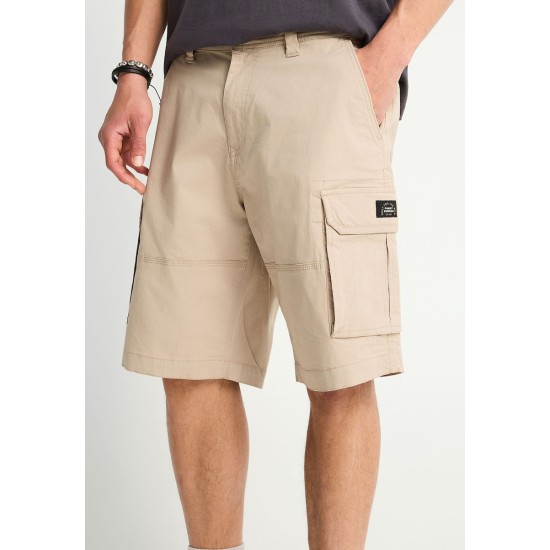 FUNKY BUDDHA FBM013-030-03 GREIGE Ανδρική cargo βερμούδα 