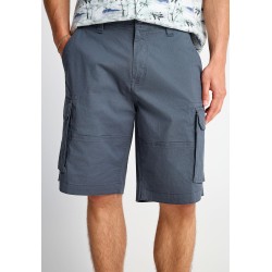 FUNKY BUDDHA FBM013-030-03 DUSTY BLUE Ανδρική cargo βερμούδα 
