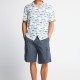 FUNKY BUDDHA FBM013-030-03 DUSTY BLUE Ανδρική cargo βερμούδα 