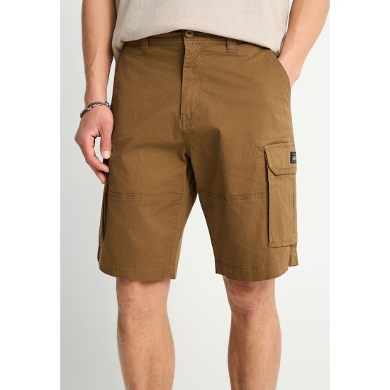 FUNKY BUDDHA FBM013-030-03 WOOD Ανδρική cargo βερμούδα 