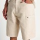 FUNKY BUDDHA FBM013-035-03 CLOUD CREAM  Ανδρική cargo βερμούδα 