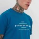 FUNKY BUDDHA FBM005-027-04 Deep Teal T-shirt