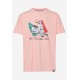 FUNKY BUDDHA FBM005-349-04 PINK T-shirt
