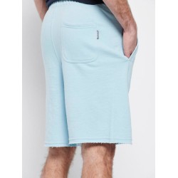 FUNKY BUDDHA FBM007-051-03 SKY BLUE Essential αθλητική βερμούδα με λογότυπο FUNKY BUDDHA FBM007-051-03 SKY BLUE Essential αθλητική βερμούδα με λογότυπο